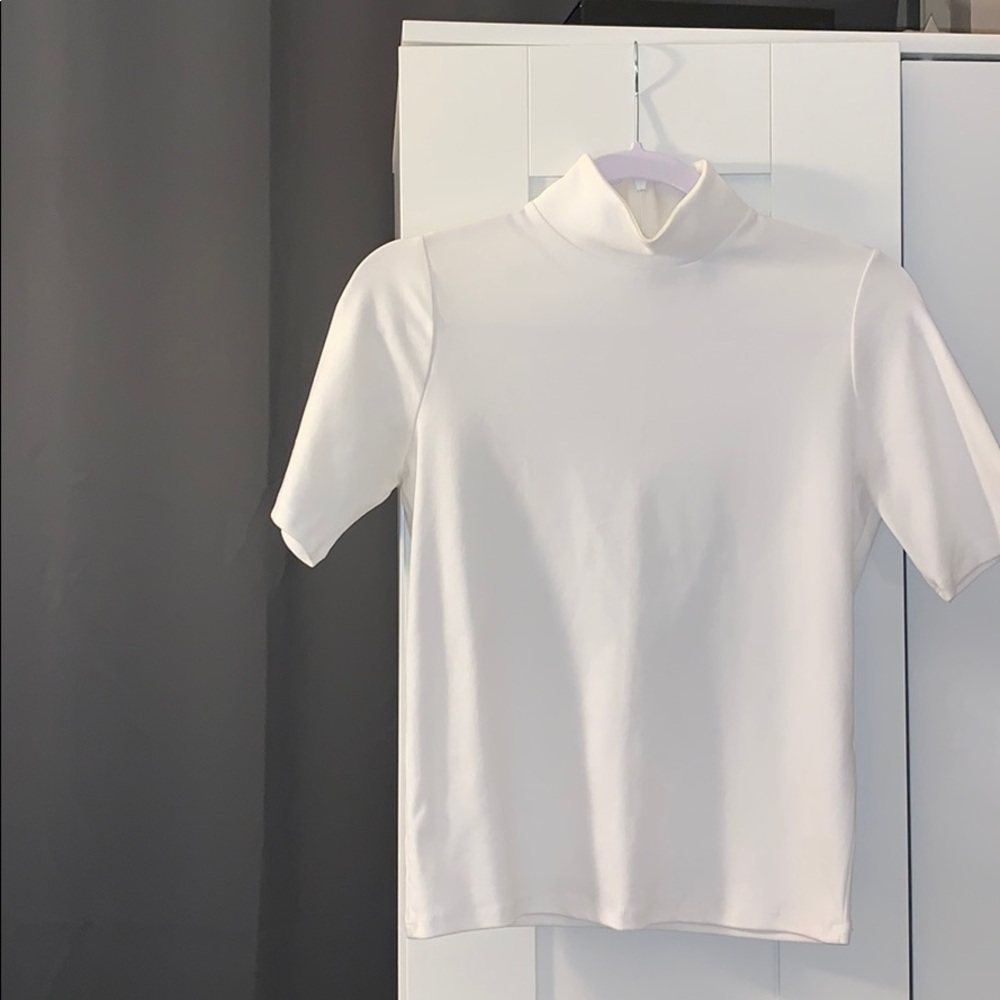 🛍 TOPSHOP MOCK NECK SHIRT